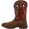 Rocky Men's Waterproof Western Boot, 9.5 M, Steel Toe, 11 in H, Tan Red, RKW0341 RKW0341 - alternate 7